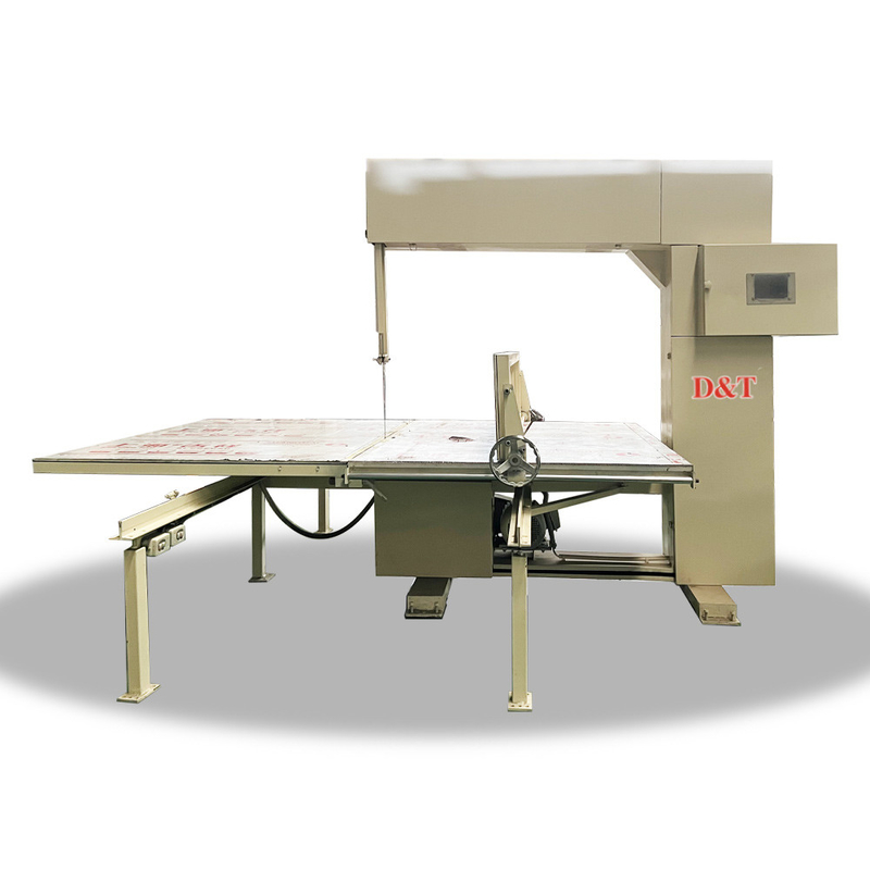 Manual Vertical Sponge Mattress Foam Cutting Machine CNC