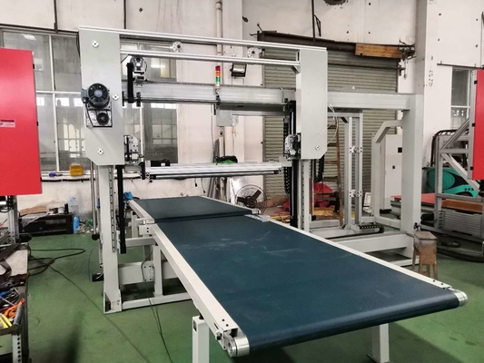 Máquina de corte de espuma de lâmina dupla oscilante CNC para corte de esponja flexível da indústria D&T