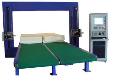 Máquina de corte de oscilação da espuma da esponja do poliuretano do Cnc da lâmina, cortando a serra para a espuma