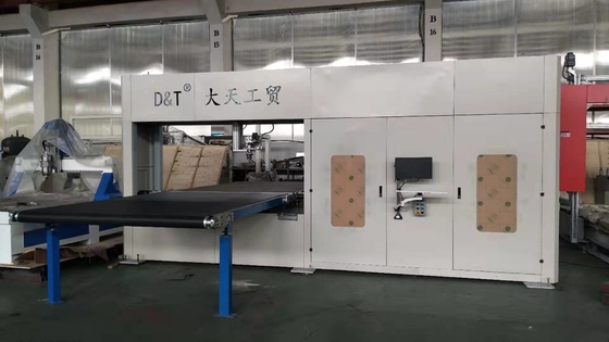 Máquina de corte vertical da esponja com faca revolvendo DTC-R2012V 5kw