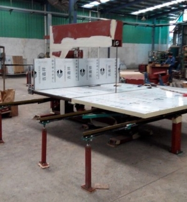 Cortador vertical DTLQ-4L 1.74kw da espuma do bloco manual do poliuretano