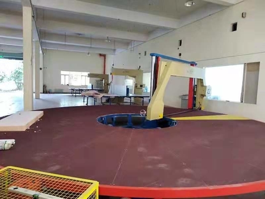 Máquina de corte horizontal da esponja do círculo para a espuma flexível do plutônio Quadrate