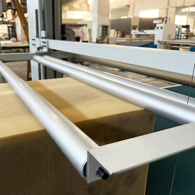 Máquina de corte horizontal do CNC da esponja da espuma do plutônio do cortador duplo automático da lâmina