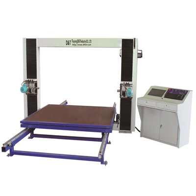 Máquina de corte de esponja horizontal CNC para espuma PU lâmina oscilante automática