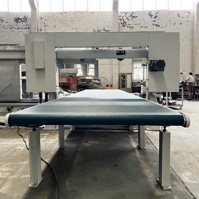 Máquina de corte de espuma de poliéster de fio rápido vertical para espuma rígida