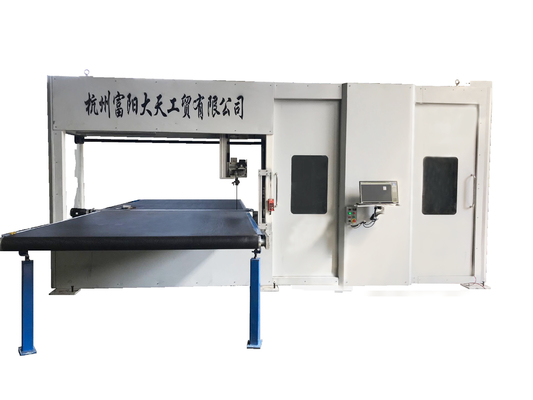 Máquina automática de corte de espuma com esponja rígida DTC-R2012V tipo giratória vertical