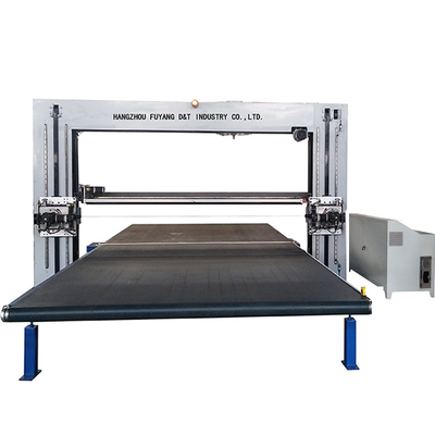 Máquina de corte de contorno CNC de lâmina dupla faca vibratória oscilante esponja de espuma PU