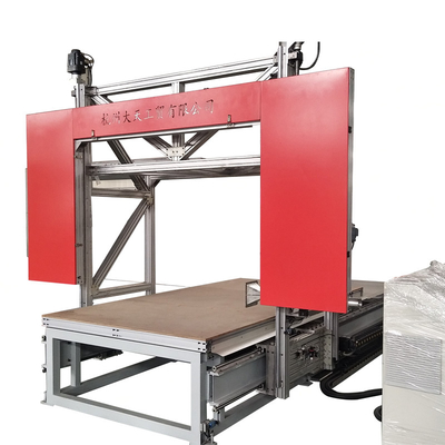 Máquina de corte totalmente automática de espuma de PU com sistema de controlo industrial por computador para materiais rígidos e flexíveis