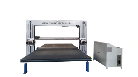 A máquina de corte horizontal da esponja do CNC espuma a lâmina de oscilação 6kw automático do plutônio