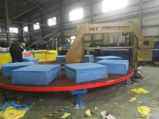 Máquina de cortar blocos de espuma Esponja Máquina de cortar carrossel