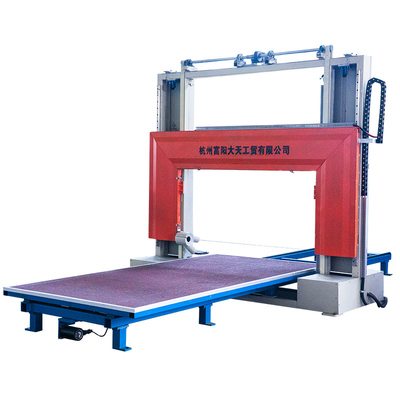 máquina de corte horizontal do contorno do CNC da 2D forma para o poliuretano