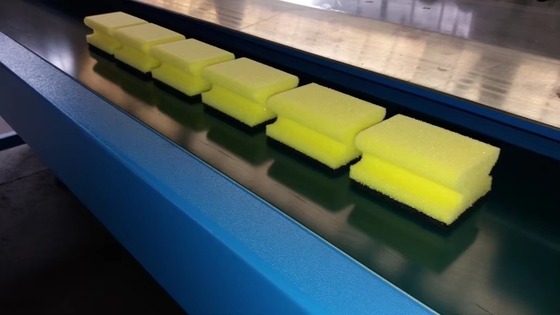 Máquina de moagem automática contínua de esponjas para lavagem de pratos