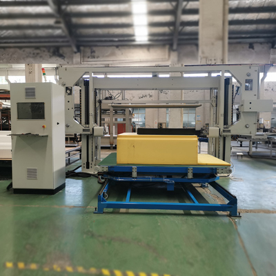 Máquina de corte vertical de espuma CNC Cortador circulante para corte de espuma de PU flexível Corte de contorno de alta velocidade com alta precisão