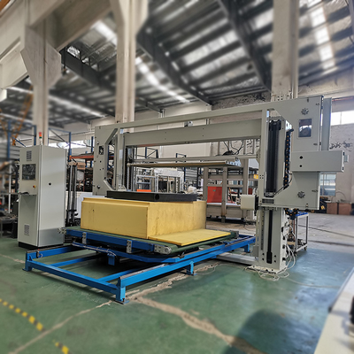 Máquina de corte vertical de espuma CNC Cortador circulante para corte de espuma de PU flexível Corte de contorno de alta velocidade com alta precisão