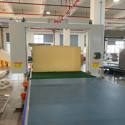 Cortador automático de espuma de poliuretano para folha de esponja Máquina de corte de espuma horizontal de alta velocidade