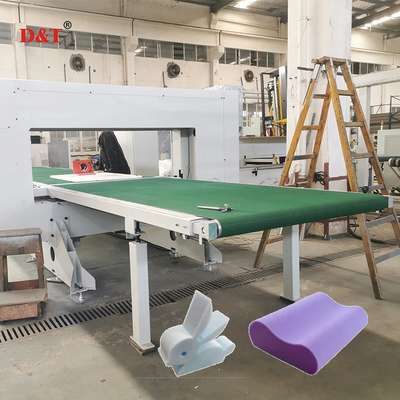 Máquina de corte de espuma de PU de precisão para lã de rocha PIR EVA cortador vertical de 5 rodas