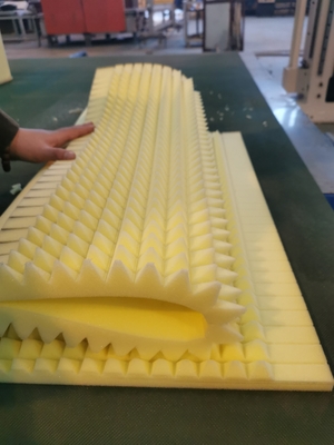 Máquina de corte de espuma de lâmina dupla oscilante CNC para corte de esponja flexível da indústria D&T