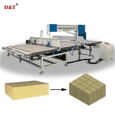 DTLQ-4L Modelo Máquina de corte vertical automática para EVA e algodão de pérola com plataforma de trabalho e amortecedor único