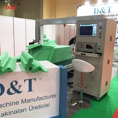 Máquina de corte CNC de lâmina dupla de 10 m/min para PU flexível com certificado CE e cortador de lâmina oscilante