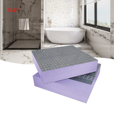 XPS Alta resistência Tabela de azulejos de apoio Tabela de apoio à prova d'água Banheiro Parede piso de fundo