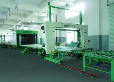 Linha de formação de espuma de formação de espuma contínua automática máquina de Producted da esponja da máquina para o colchão