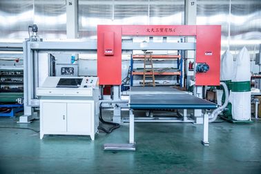 Máquina de corte eficiente alta do perfil da tubulação do CNC com a lâmina horizontal e vertical
