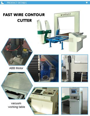 O CNC de Digitas automatizou a máquina de corte da espuma do plutônio para plutônio rígido EPS