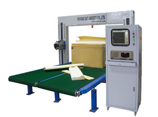 Máquina de corte de oscilação da lâmina do poliuretano 6KW flexível para 2D formas