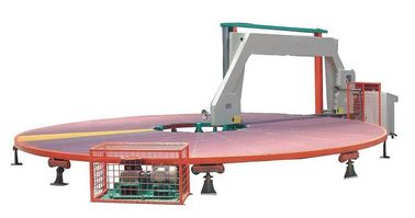 Espuma na espessura da fatia 3.5r/Min Circular Foam Cutting Machine 2-150mm