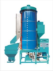 Máquina de aço inoxidável do Pre-expansor do EPS da capacidade alta com alimentação de 2 vezes