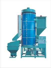 Máquina de aço inoxidável do Pre-expansor do EPS da capacidade alta com alimentação de 2 vezes