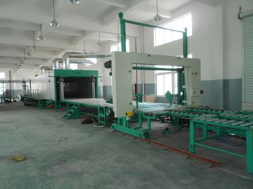 Linha de produção flexível da espuma do colchão com controle do PLC, 50Kg/³ de m