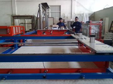 O PLC controla a máquina de corte floral da espuma ajustável com 6 a barra, 9KW