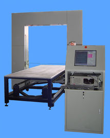 Máquina de corte móvel do contorno do CNC do PE/PVC com quadro de corte, cortador da espuma de EVA