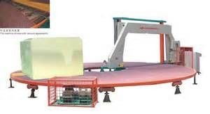 Máquina de corte de círculo de esponja horizontal personalizada de alto desempenho