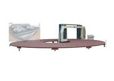 Cortador horizontal do círculo automático da lâmina para o plutônio de Flixible/espuma de Quadrate