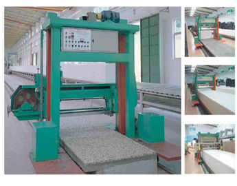 Máquina de corte longa horizontal da esponja da folha para a espuma rígida 60m do plutônio/minuto