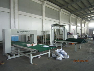 10kw 2D dá forma à máquina de corte horizontal do contorno do CNC para o poliuretano