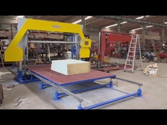 Máquina de corte rígida horizontal da espuma da esponja do CNC automática