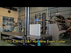 máquina quente do corte por blocos da espuma do CNC do fio 3D para a produção da fonte do bloco de espuma
