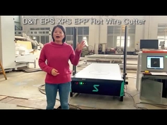 máquina quente do corte por blocos da espuma do CNC do fio 3D para a produção da fonte do bloco de espuma