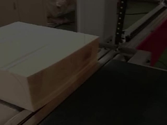 Cortador de contorno de espuma rígida de fio rápido vertical DTC-FV1212 4.5kw