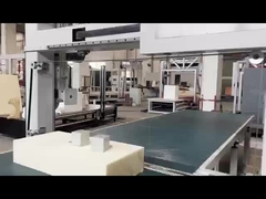 Cortador de espuma rígida PU de lâmina dupla DTC-SD2012 oscilante vertical 10kw