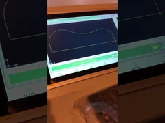 Máquina de corte de contorno CNC de lâmina dupla faca vibratória oscilante esponja de espuma PU