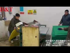 D&T abrasivo pad verde de limpeza cozinha Esponja máquina de colagem especial