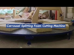 Máquina de corte de esponja horizontal para PU flexível, máquina de corte de espuma quadrada