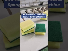 Máquina de moagem automática contínua de esponjas para lavagem de pratos