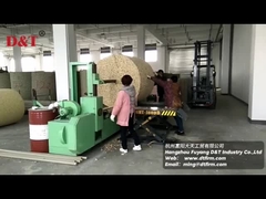 Cortador horizontal automático de lâminas circulares para espuma de PU flexível / quadrada