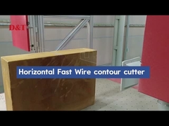 Máquina de corte do contorno do CNC da espuma de Digitas da boa qualidade para o poliuretano/lãs de rocha