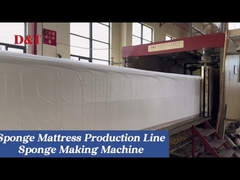 Linha de produção de esponjas totalmente automática/máquinas de fabrico de espuma de poliéster